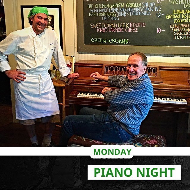 WarwickGrange's tweet photo. The best dinner plans for FOODIES &amp; MOODIES are at The Grange!
. . . . .
Richard Kimball returns to entertain diners at The Grange tonight, 6-8pm.

#foodiesandmoodies every Monday from 6-8pm; complimentary for diners; #smallclubvibes
#pianolounge #dinnermusic #americansongbo… https://t.co/BiyX5WzLob