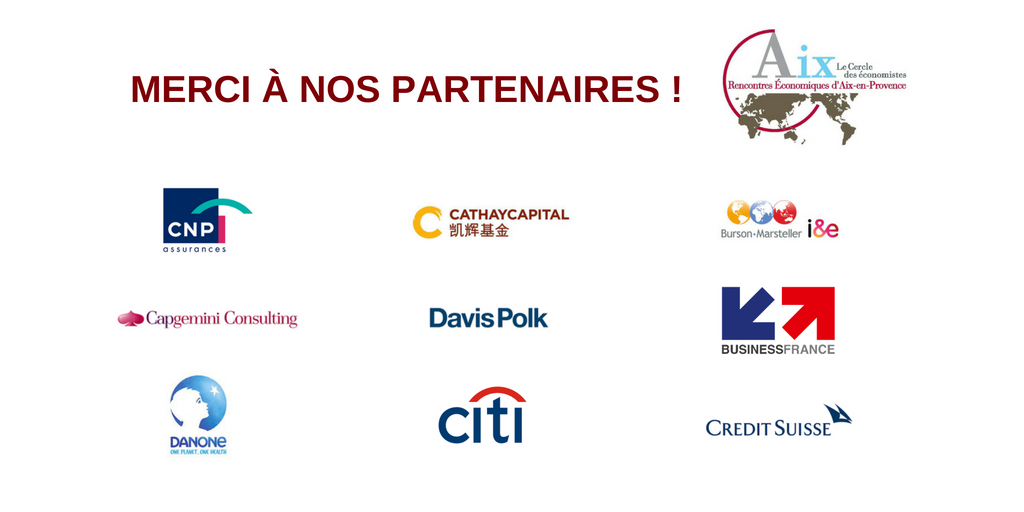 Cercle_eco's tweet photo. Nos partenaires ont joué un rôle essentiel lors des #REAix2018. Merci pour leur soutien sans lequel cet événement ne pourrait pas exister !
@B_M_ie @businessfrance @capgeminifrance @CathayCapital @Citi @CNP_Assurances @CreditSuisse @Danone @DavisPolkReg https://t.co/FSs7WHcseZ