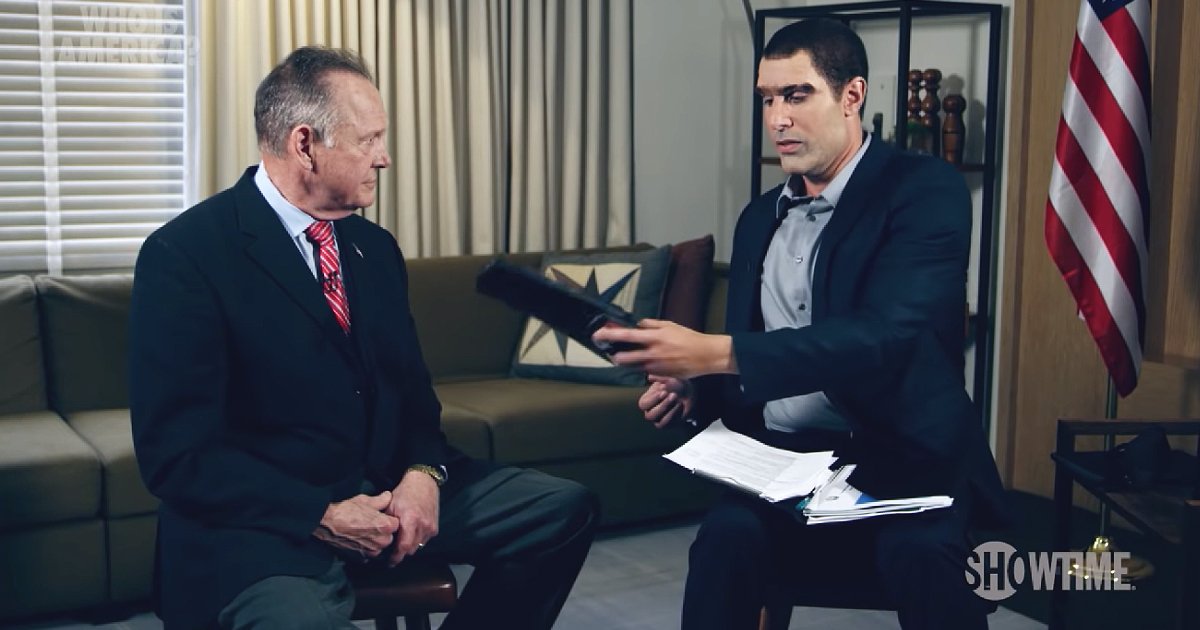 WATCH: Sacha Baron Cohen Uses ‘Pedophile Detection Machine’ on Roy Moore mediaite.com/a/rnnjo