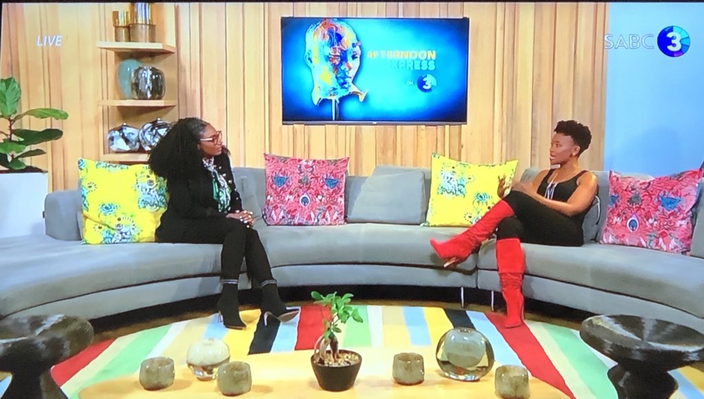 Tune into <a href="/AfternoonChat/">Afternoon Express</a> on SABC 3 now to catch <a href="/karyns_world/">Official Karyn White</a> talking #Divas2018 and #Superwoman