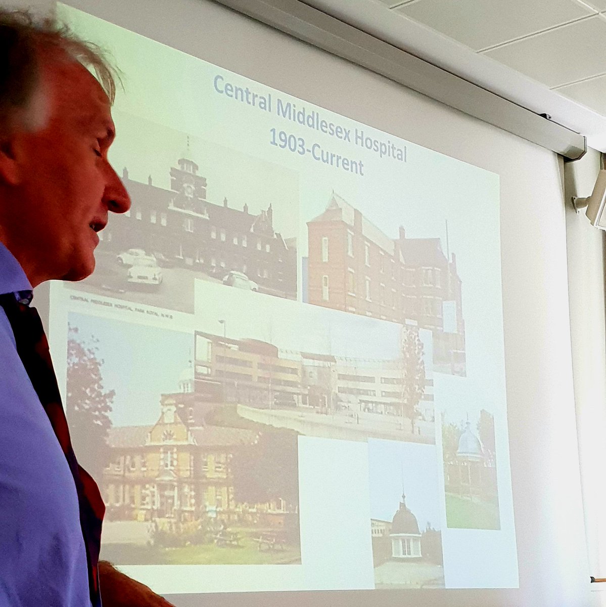 AMottram3's tweet image. Understanding our history at Central Middlesex #LNWH with Dr Danny McCrae @LNWH_NHS