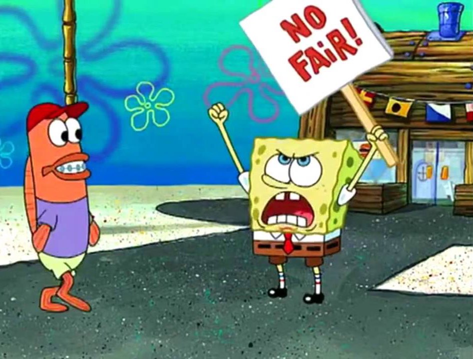 foxygrandpa62's tweet photo. krusty KRAB is unFAIR!
mr. KRABS is in THERE! 
standing at the conCESSION!
PLOTTING his oPPRESSION!!! https://t.co/H3wCF5Bw0G