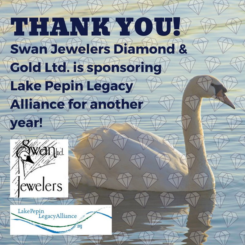 Swan Jewelers Diamond & Gold is supporting Lake Pepin improvement efforts! Check them out: swanltd.com