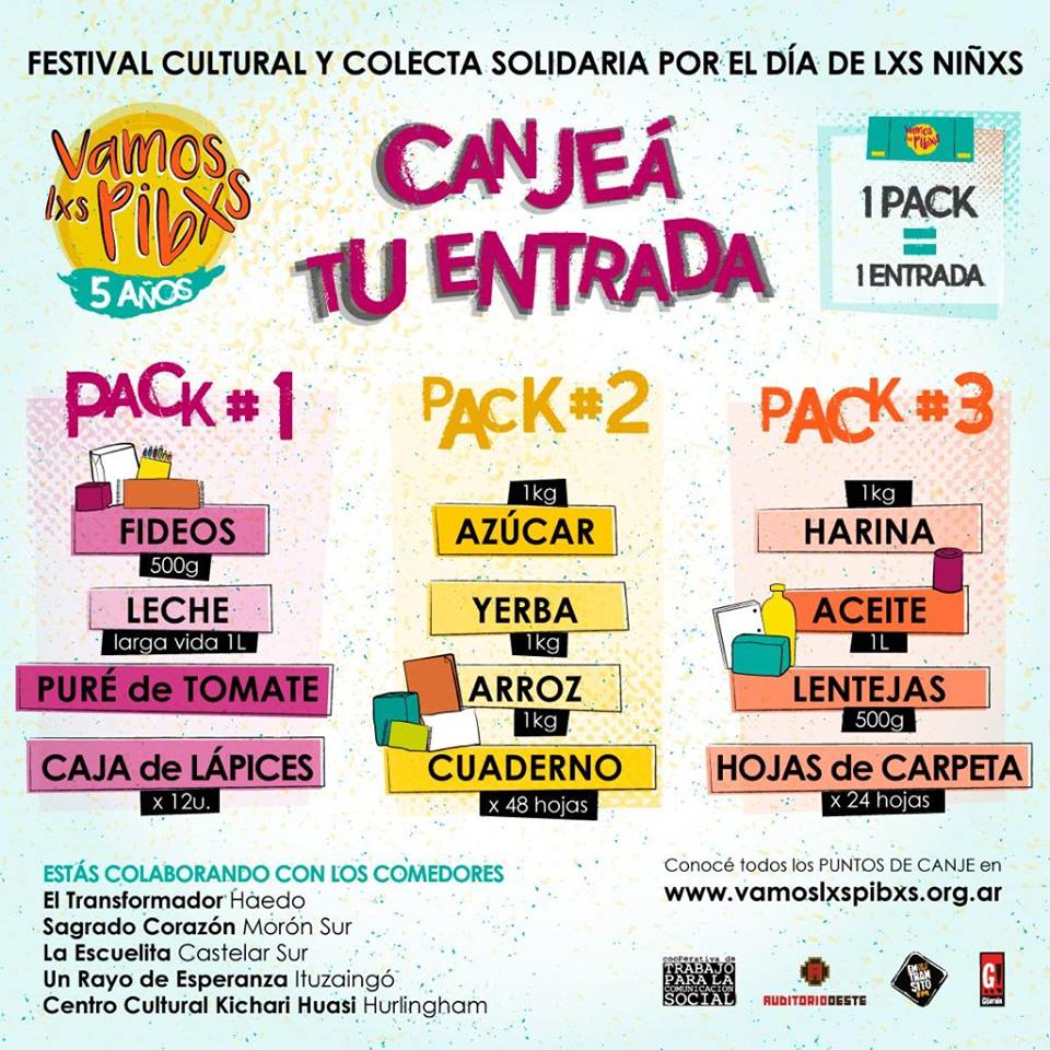 fmentransito's tweet photo. #BuenLunes cada vez falta menos para el festival cultural y solidario #VamosLxsPibxs! El 19 de agosto en @AuditorioOeste @lizarazuok, @karamelosantoOK, @NattyCombo, @ElChavezMusic y más a beneficio de 5 comedores del #Oeste!

Más información en https://t.co/A59g5nKuGS https://t.co/OhOeuBZWIf
