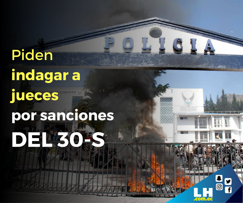 lahoraecuador's tweet photo. La asociación ‘Víctimas del 30S’ pedirá al Consejo de la Judicatura una investigación a los jueces y fiscales que colaboraron en sancionar a decenas agentes de seguridad en el caso 30-S.

La nota: https://t.co/nRrAjB5V7v https://t.co/JNdKj2XUB5