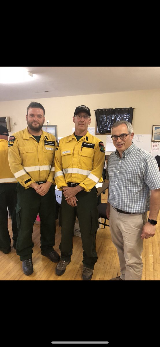 TonyclementCPC's tweet image. Visited the @ONresources command post for #ParrySound33 Forest Fire in #Britt this morning. Thx to all, including specialists from #Alberta!