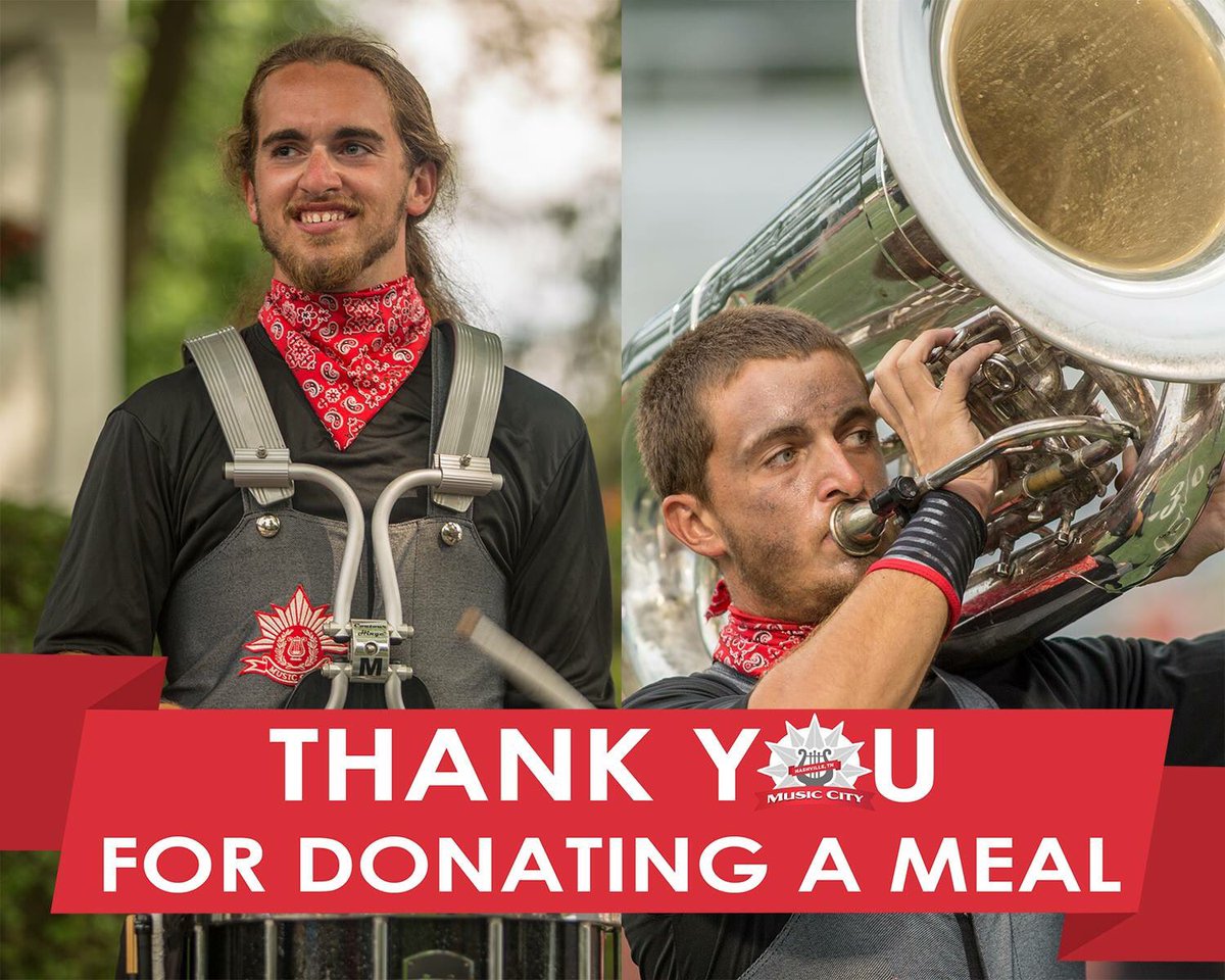 MusicCityDC's tweet photo. Thank you Larry D. Jackson Jr for donating snack on June 18th!
.
.
๐ธ @_DiamondPhoto
.
.
.
#MusicCityDrumandBugleCorps #MusicCityDrumCorps #MusicCity #MCDC #MCDC18 #MCDC2018 #DCI #DCI18 #DCI2018 #DrumCorps #DrumCorpsInternational #HellOnWheels #GetOnBoard #getbanded https://t.co/43QcKaloxp