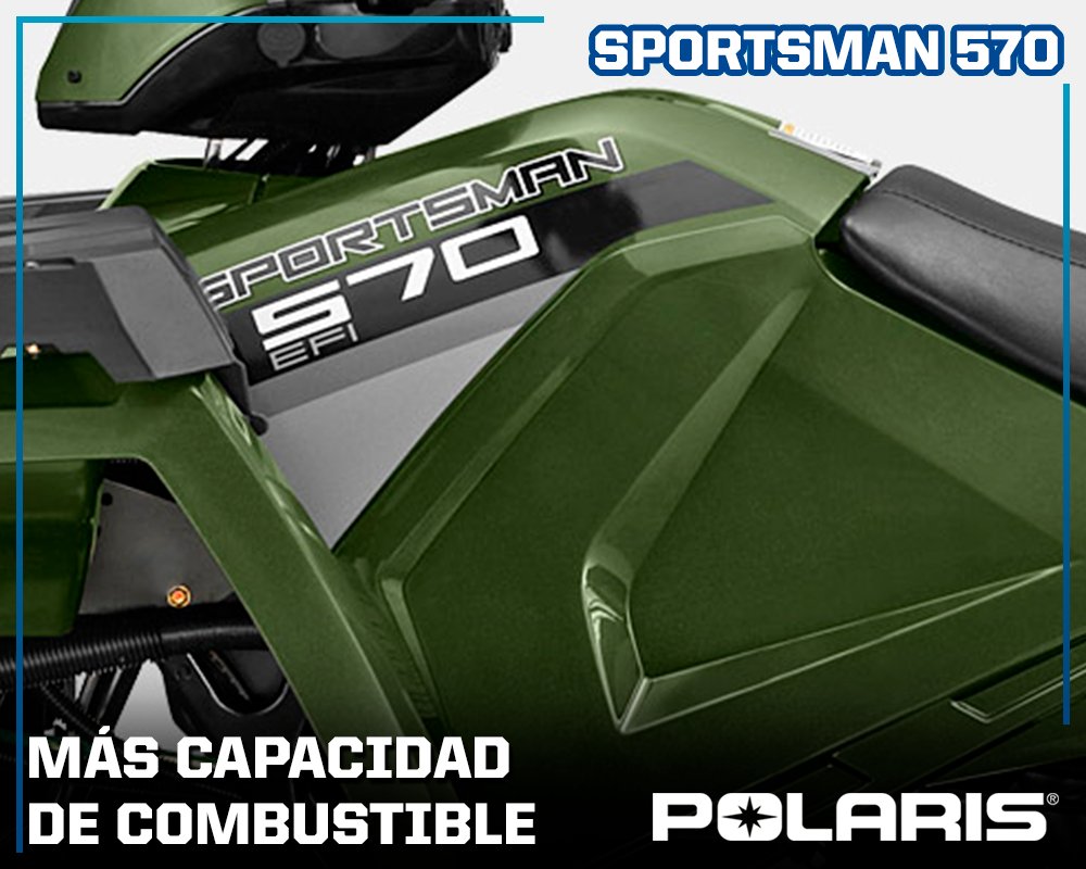 polaris_py's tweet image. 13% más capacidad de combustible que su predecesor el Sportsman 500😎😉 #PolarisPy