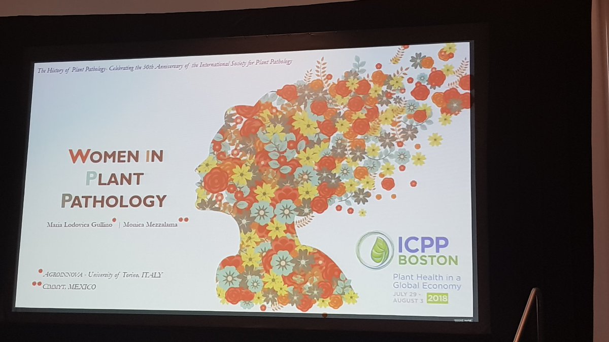 SIPaV1992's tweet photo. #History of #PlantPathology at #ICPP2018! #50YearsOfValue and #WomenValue. The #InternationalSociety #ISPP hosts one of the first #ConcurrentSessions https://t.co/MUvDKaOlbp