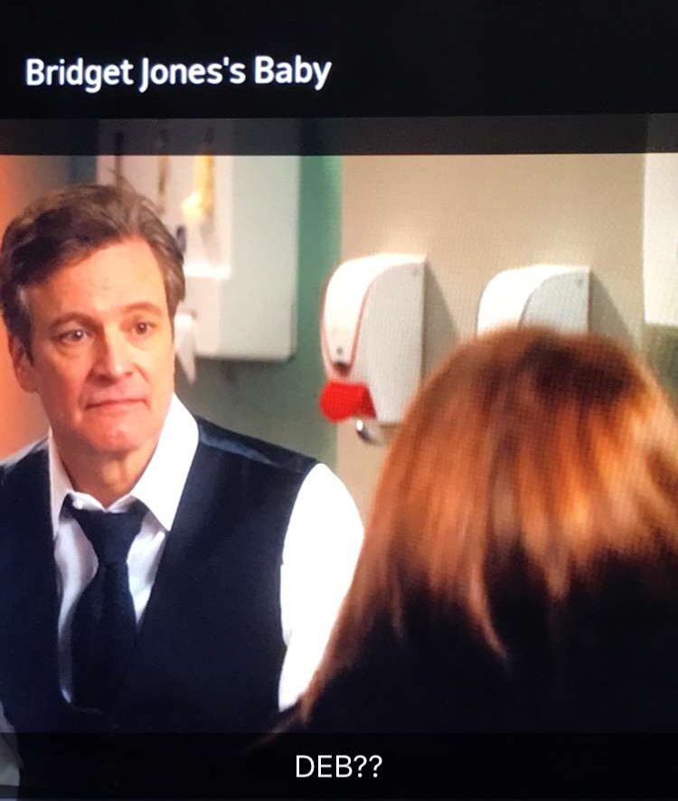 SCJP_USA's tweet photo. Check out the Deb Dispenser in Bridget Jones's Baby! #DebDispenser https://t.co/Nn4RcS8tCp
