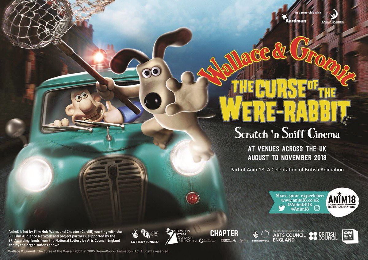 Anim18 on Twitter: "Introducing Wallace and Gromit as you've never ...