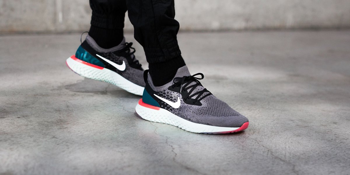 nike epic react flyknit gunsmoke