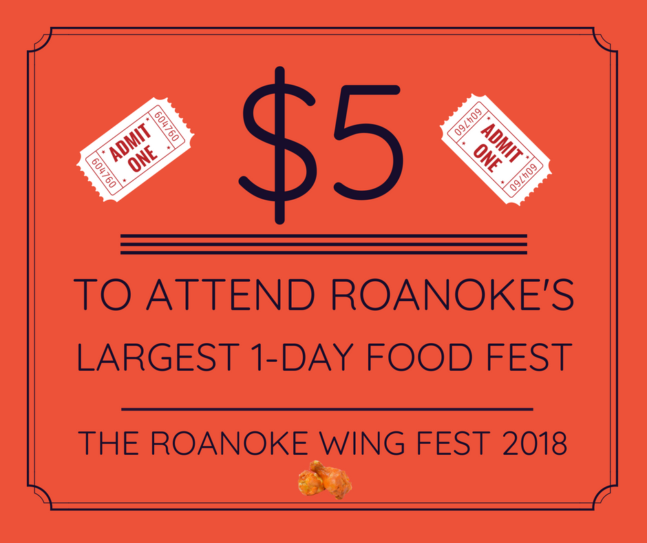 The Roanoke Wing Fest 2018 is approaching fast! On August 25th, all of your favorite wing vendors will be at Dr Pepper Park to satisfy all of your wing needs! Don't forget to grab your tickets at DrPepperPark.com/events !
