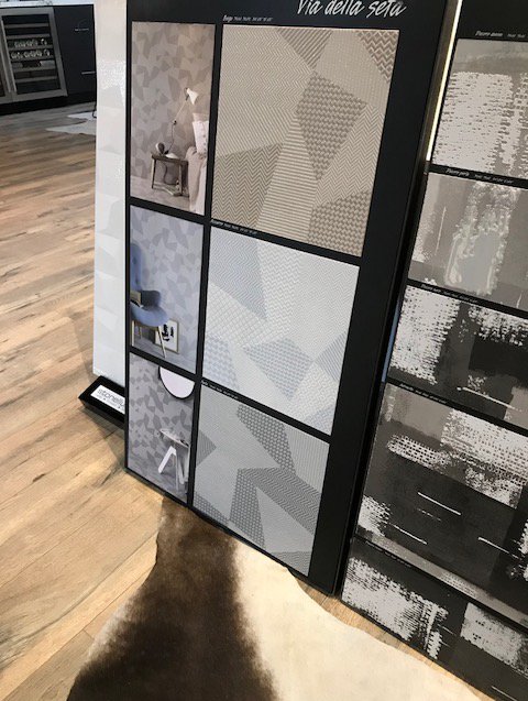 stonelluxe's tweet photo. Our new Italian Porcelain Collection features soft geometric shapes and subtle patterns. Available in a variety of monochromatic colors, they are perfect for adding texture and style to your space. https://t.co/qg4M9gtguj