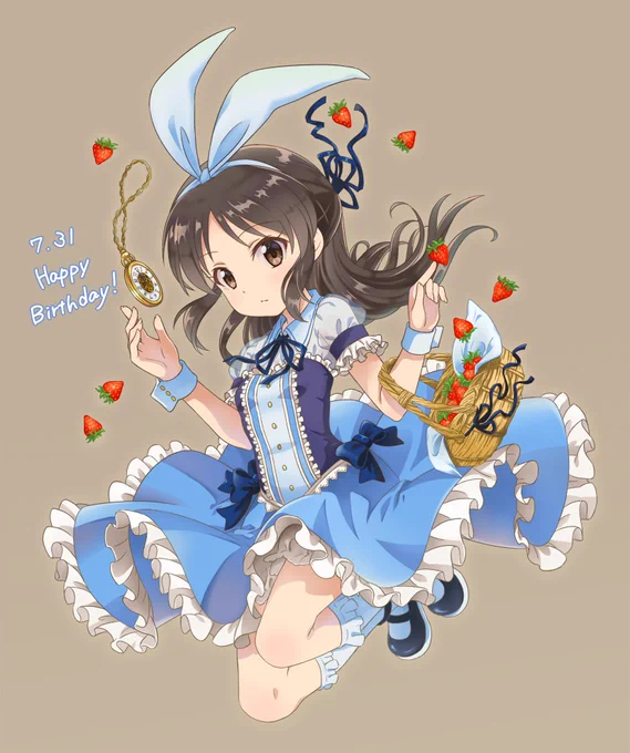 ありす誕生日おめでとう。
やっとお祝いできた。
大好きだよ、ありがとう。
#橘ありす生誕祭2018 
#橘ありす 