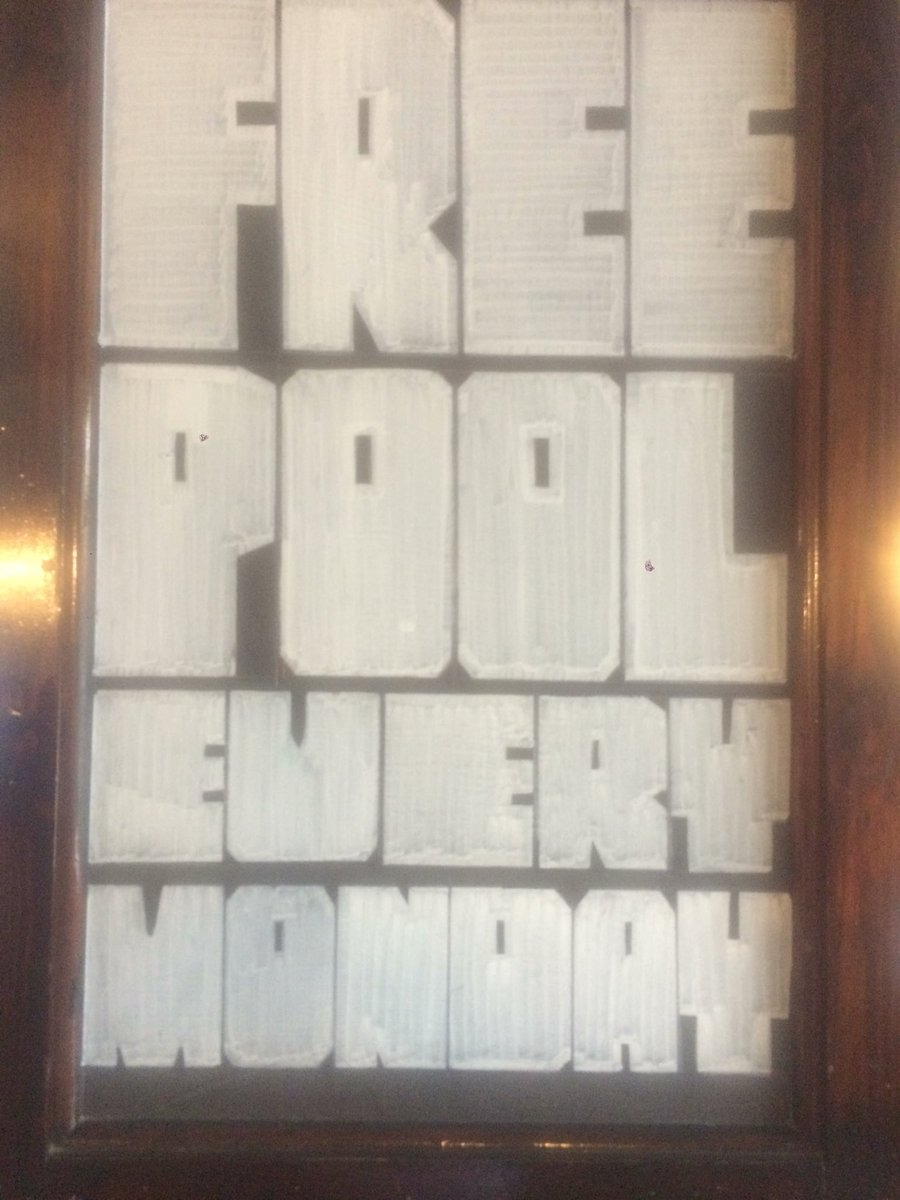 ClydeRedland's tweet photo. Every Monday sticks out game on. #MondayMotivation #freepool #properboozer #realpub #beergarden #now #ranoutoflimoncello https://t.co/XJ0AnZTS9s