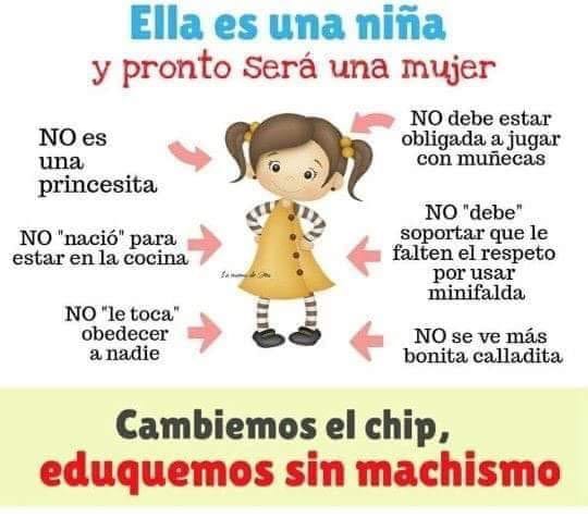 Mariasolecita's tweet photo. Una educación sin machismo es la clave de una sociedad sin violencia. Su apoyo en la difusión...!! @alvaradorosana @Lenin @marialevicuna @JessicaOchoaS @silvitabuendia @albornozgarcia2 @transgarte @TransXObjetivos @sheilareyes2019 @fernandorozcom @panchocevallosv https://t.co/mKPkabdDZX