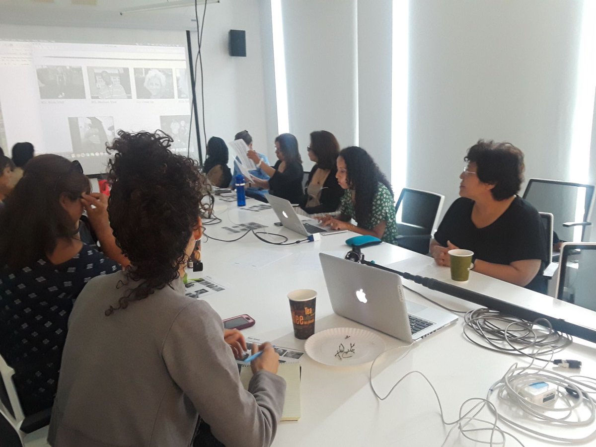 EIIC1's tweet photo. Day 2 of Media Workshop for Immigrant Women Activists last Saturday at @MovingImageNYC #Queens #Community #ImmigrantNY #MovingImageNYC #DocumentaryFilmmaking https://t.co/DaG46VILYo