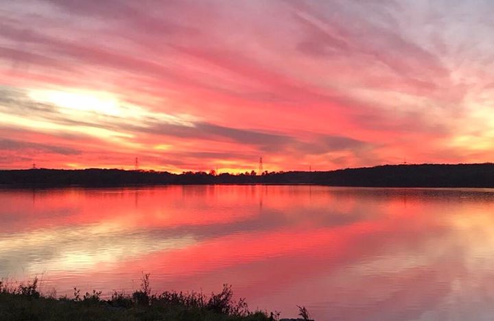 Wow what a great shot of Grafham Water reservoir in Cambridgeshire taken by John Bower! Please enjoy our reservoirs but remember to stay safe, do not enter the water and take your litter with you.