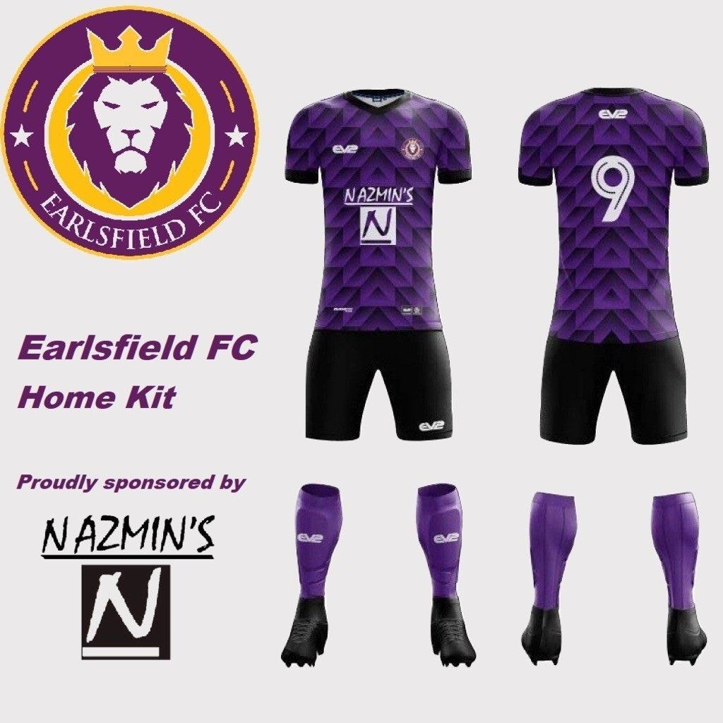 🕺KIT RELEASE 🕺

Thanks to @nazminsrestaurant we will be turning out in this beauty next season! @ev2sportswear 

#newsponsor #homekit #kit #wandsworth #earlsfield #football #clapham #ev2 #crowns #southfields #clapham #london #grassroots #purple #onelionontheshirt