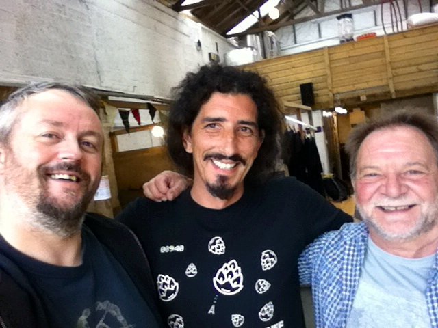 With the explosives Dom and Keith <a href="/DynamiteValley/">DynamiteValleyBrewCo</a> in Cornwell. Thanks for the lunch guys!!!