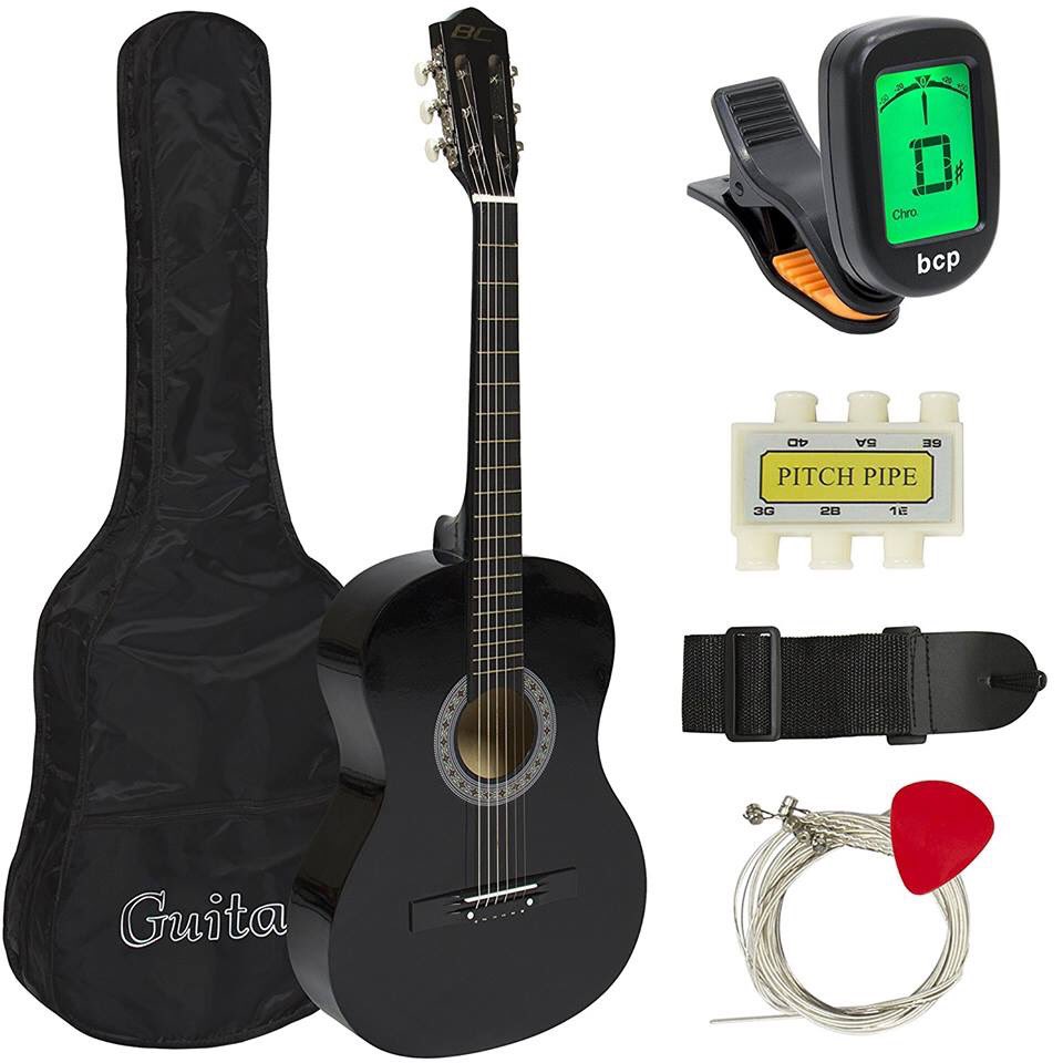 Starter kit for a budding musician .

Check this set here : (Aff) amzn.to/2KxuPIW
#picsandpalettes #guitar #music #amazon