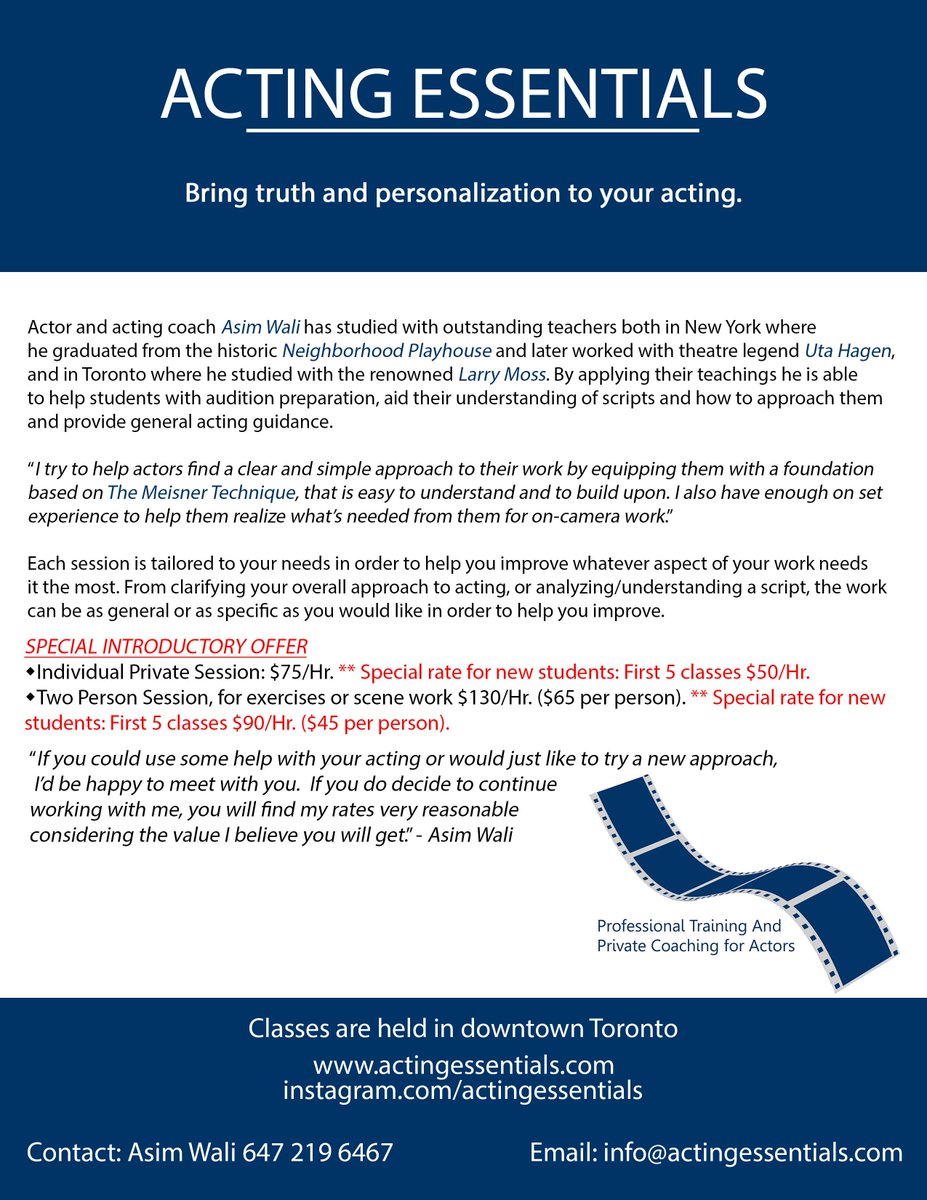 A fancy poster I made to encourage people to get some coaching and  improve their acting. Contact me to  arrange a session!
#acting #actor #actors #toronto #actingcoach #class #film #tv 
#actingclasses #actingclass #canada #canadianactors #canadianfilm 
#actingcoaching #meisner