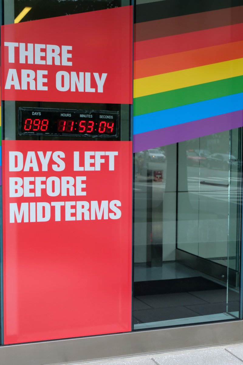 There are less than 100 days until the midterm elections. Turn OUT!