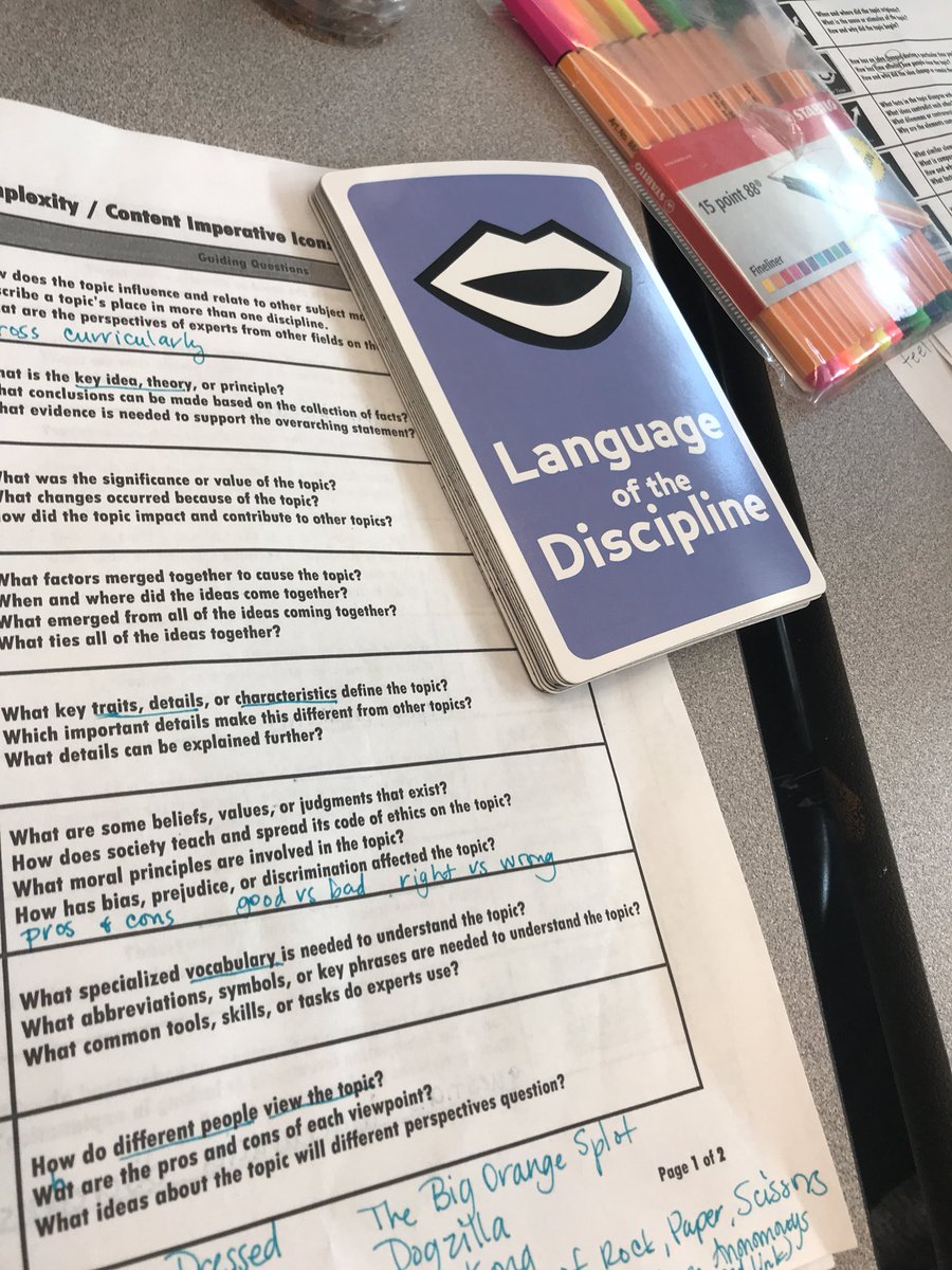 lkjanese's tweet image. Depth and complexity PD super excited to incorporate into our kinder day.  @MEFSELTZER @ashleyinge7 @julie_jpeters @KimOsowsky #onlyonelakeview #summerlearningfun