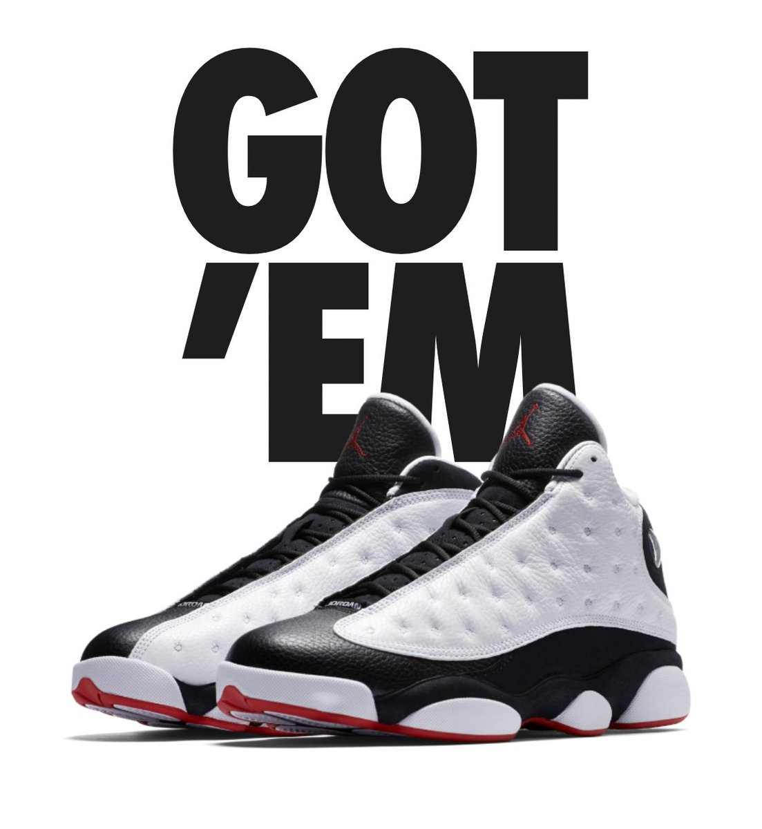 The Air Jordan 13 Retro is yours.