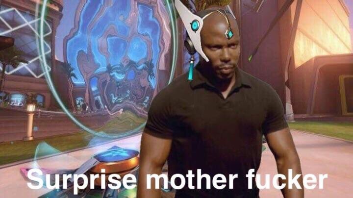 Overwatchmeme47's tweet image. Hey. Bet you didn’t expect me. #overwatch #overwatchmemes #symmetra