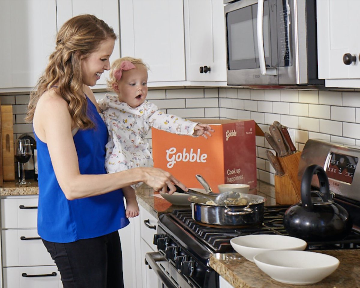 gobbleinc's tweet image. The only ingredient you need to add to tonight's Gobble dinner? Laughter. #mondaymagic #mondaymotivation #dinnersolved #gobbletime