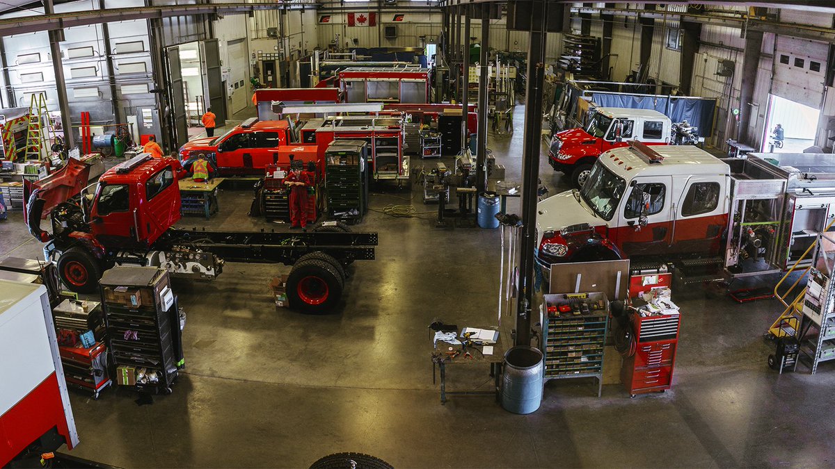 It's that time again! Time to check out what's going on in the shop! (Monday, July 30th) #firetrucks #firetruck #custompumpers #rescues #tankers #firefightingequipment #fortgarrytrucks #onetoughtruck #followback