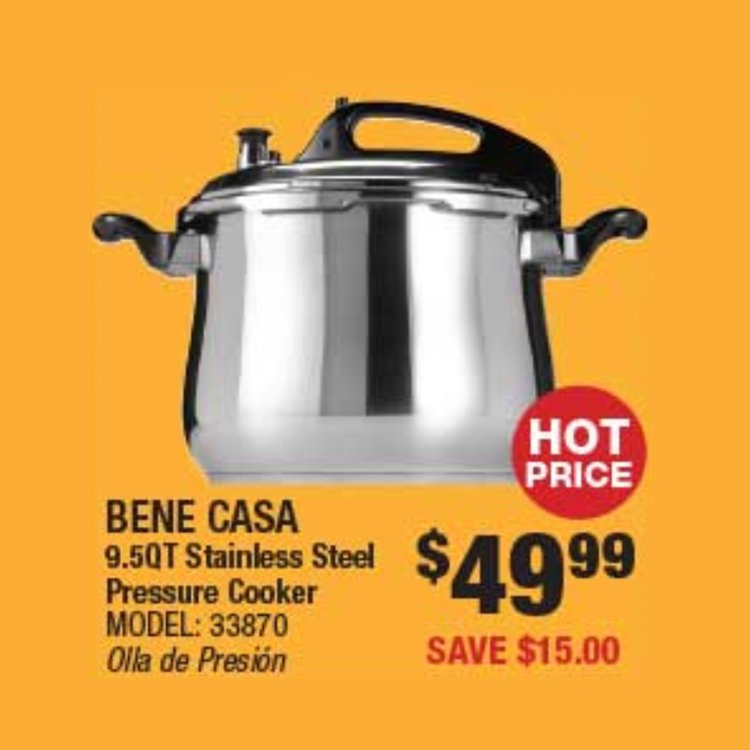 BC on X: Save 💲15 on our Stainless Steel Pressure Cooker this week at  @NavarroRx Discount Pharmacy. 💰💰💰  #PressureCooker  #OllaDePresion #cook #ropavieja #cook #chef #sale #quality #savemoney #   / X