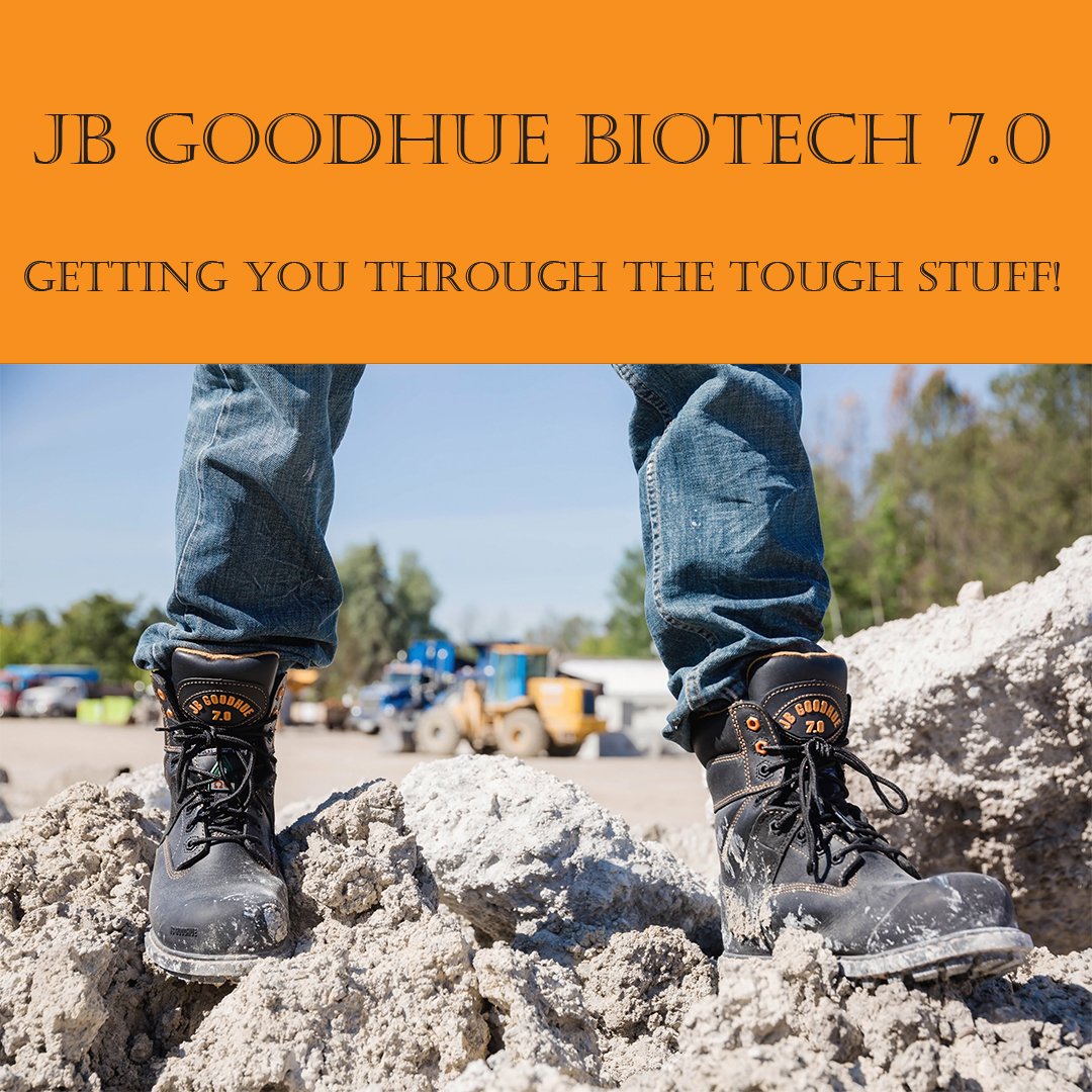 Our Bionic7 boot will get you through this work week and all the tough stuff ahead! #JBGOODHUE #BIOTECH7 #BIONIC7 #mondaymotivation #hardatwork #tougherthantough #getthejobdone #MDS #COMPOSITETOE #LENZIEPLATE #HELCORHEEL #WELTJEK 💪⚒️⚠️