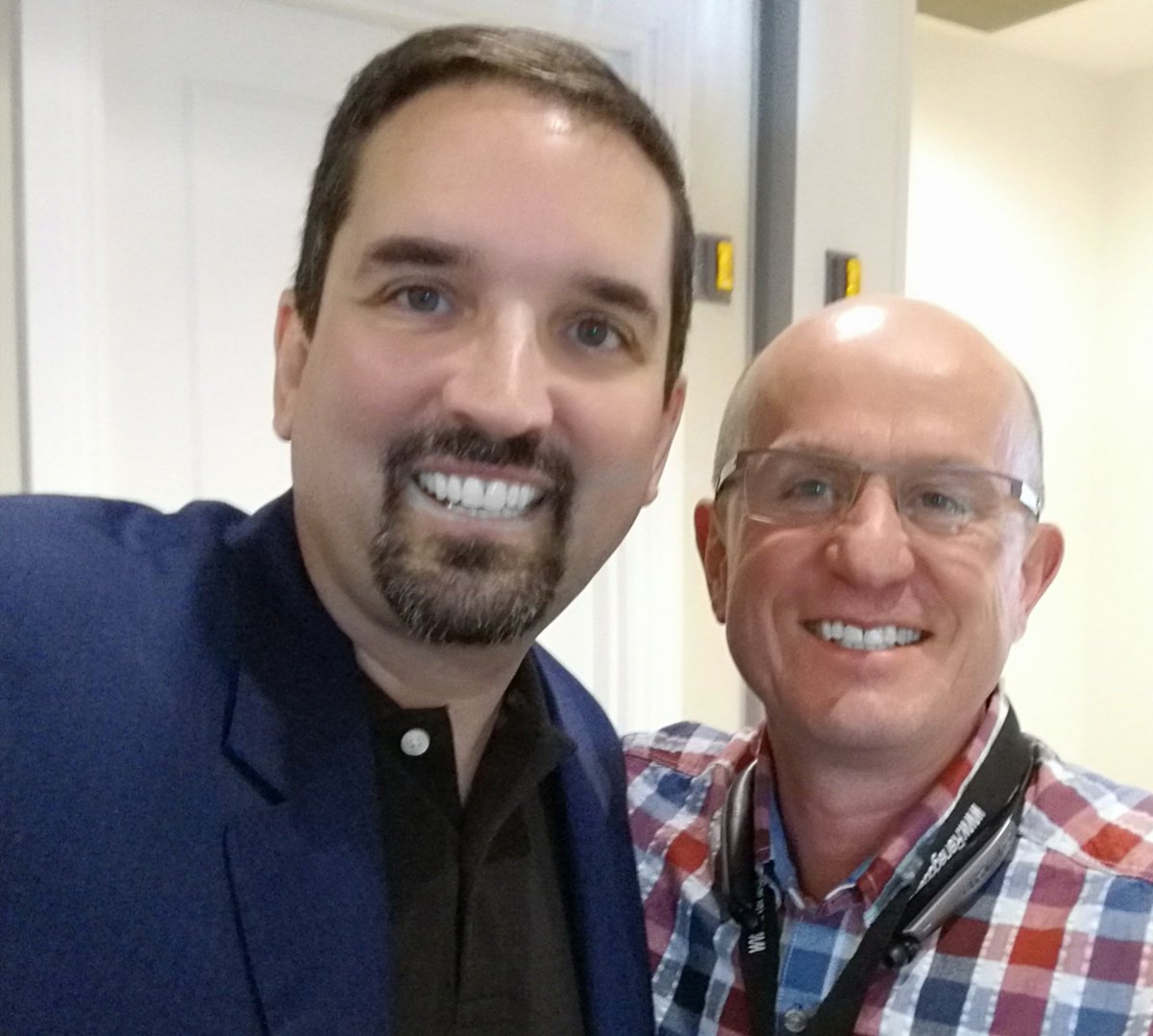 nelsonsearcy's tweet photo. Looking for the best church software from a company that just keeps on innovating? Meet @boydpelley and @Churchteams, great to have him partner with us last week at #ChurchSystemsBootcamp. https://t.co/iUxoy0QDdi