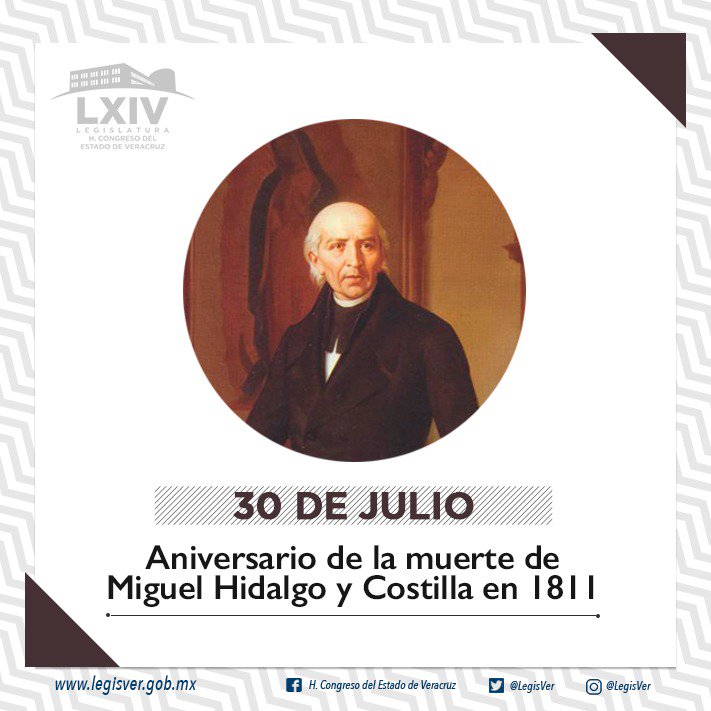 #ConPluralidadyDiálogo 
#NoticiasdelCongreso
Este lunes conmemoramos el aniversario luctuoso del Padre de la Patria, Miguel Hidalgo y Costilla