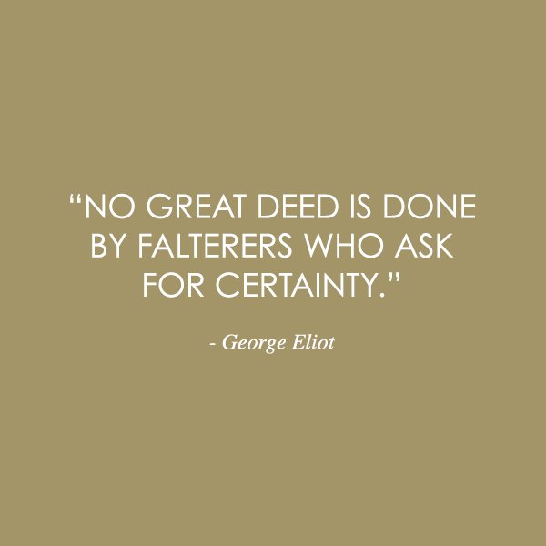RegencyBuilders's tweet image. Don't let uncertainty be an excuse to not try something! #MondayMotivation