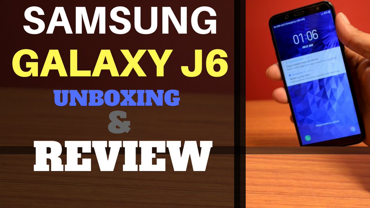 TechnicalBit's tweet image. Samsung Galaxy J6 Unboxing and Review 
youtu.be/aP15x8CRA6g