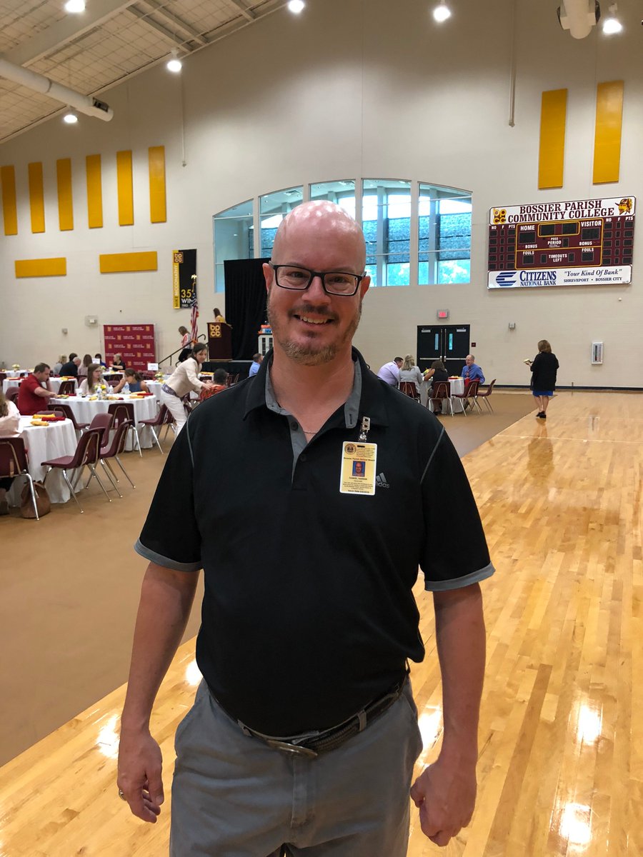 “Had it not been for the solid foundation I received at BPCC, I would not have been able to finish at the university level. This is my 20th year of teaching with 19 years on the high school level. I am very excited to be a part of <a href="/Bossier_Schools/">Bossier_Schools</a>,” Daniel Hardin. #BPCCProud