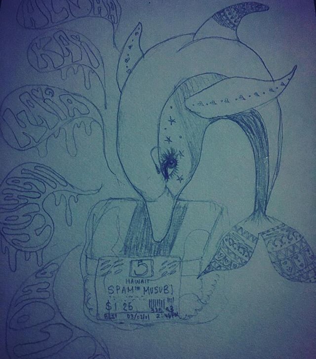 ereiarthawaii's tweet photo. Work in progress. My pen is gone.
https://t.co/tS53DWW3Ig
#lostpen #artnewyork #art #hawaiiart #hawaii #hawaiiart #spammusubi #spam4spam #hawaiispam #hawaiidolphins #dolphins #dolphinelove #dolpinart #hawaii🌴 #hawaii🌺 #hawaiiart #hawaiiartist #muaubi https://t.co/VS1pc8qNKd