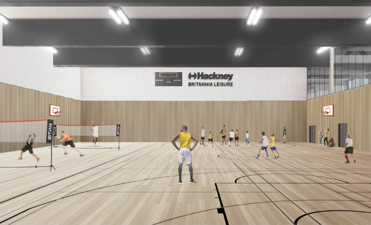 Hackney Council on Twitter "Our proposed new leisure centre has 25m main pool, training pool