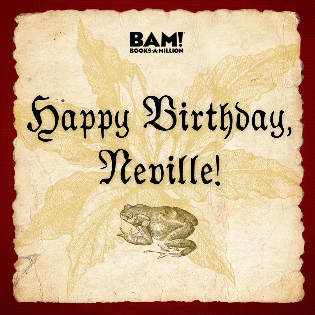 Happy Birthday to our hero Neville Longbottom! at 