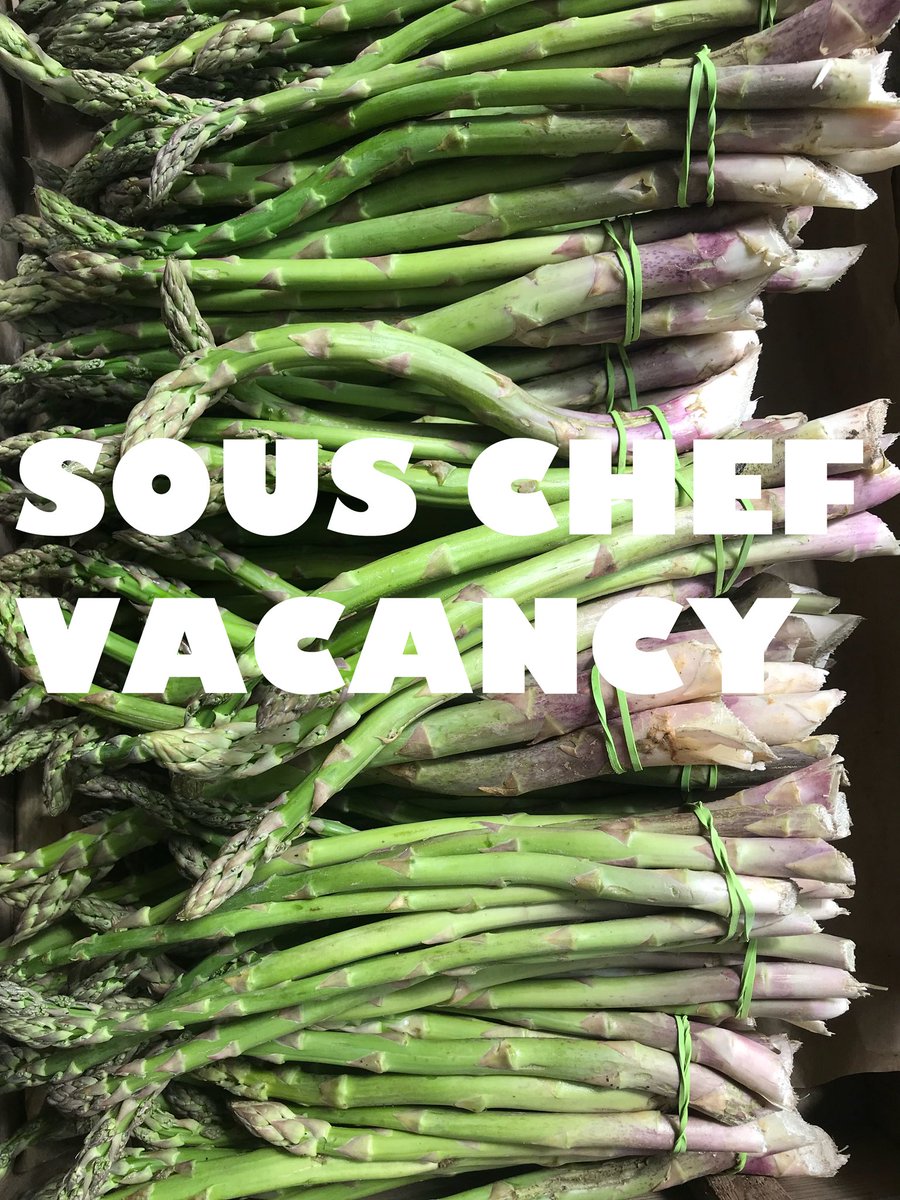 Would you love to make award winning food and learn about plant based cookery at the cutting edge? Dm or email us #chefvacancy #vegan #plantbased
