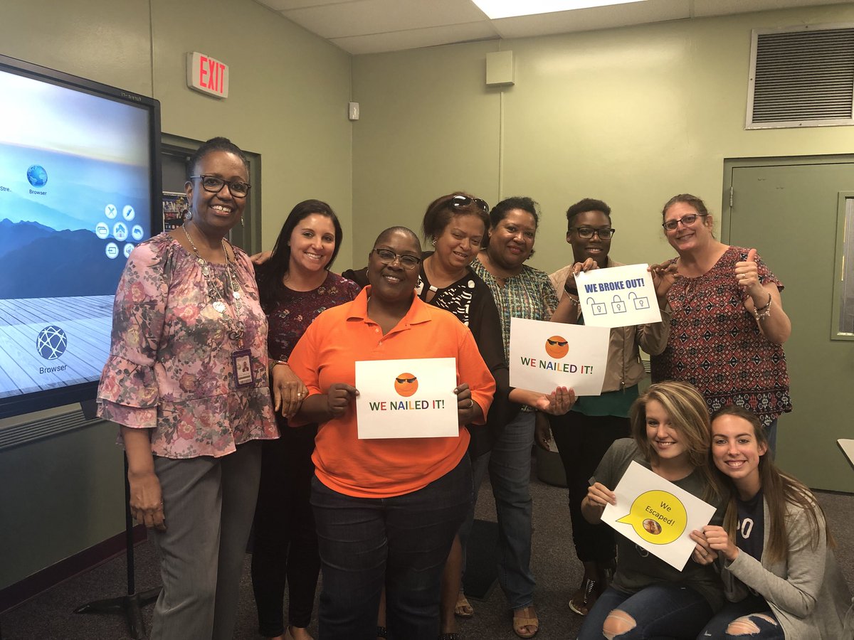 LMBoza's tweet photo. Fabulous #breakoutedu #recordex @LibraryLadee @BCPSInnovates @LynneOakvik @MerylJefferson3 @BEteaching @LynneOakvik https://t.co/fw3RZNZl0w
