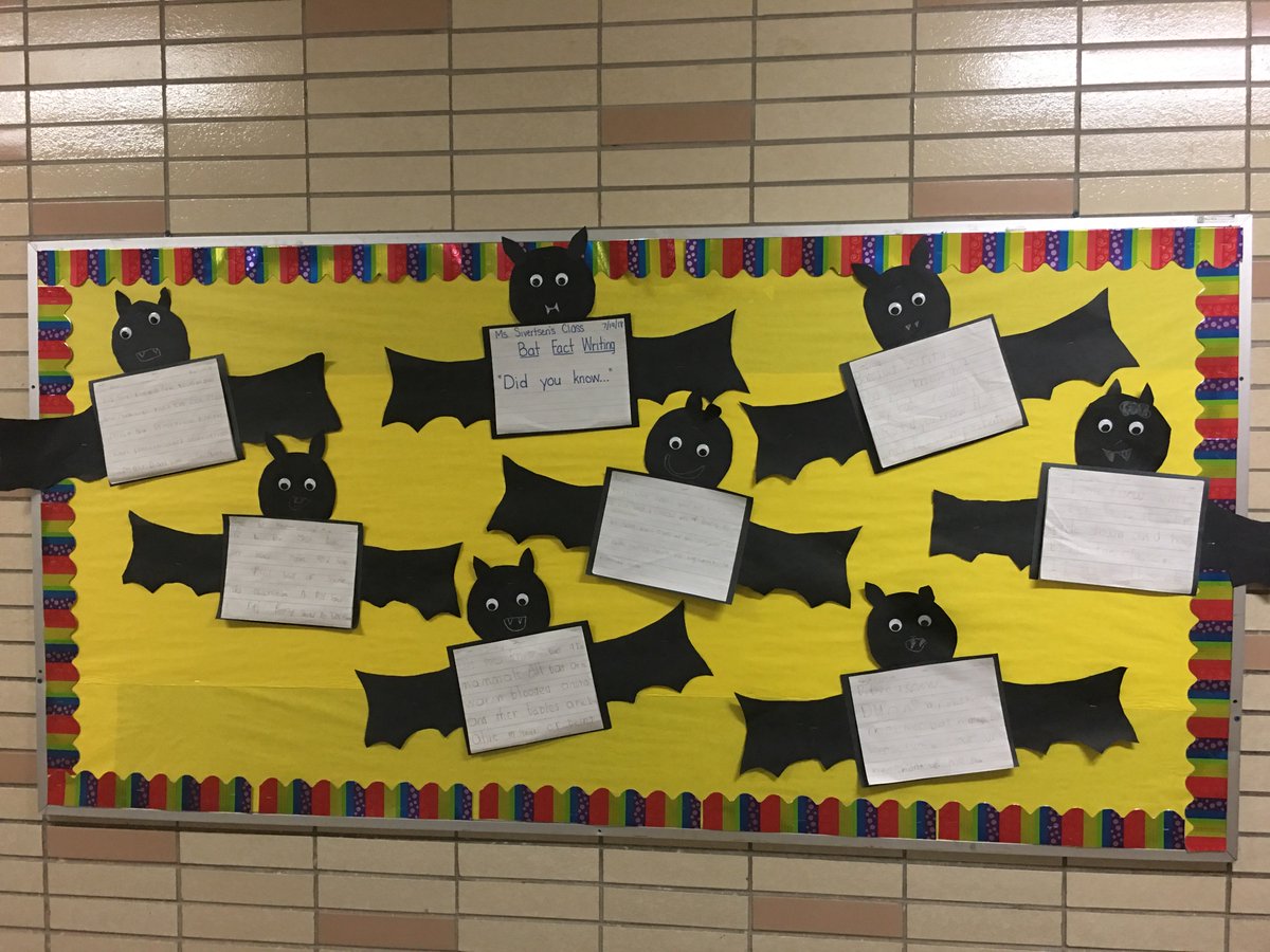 McK_SummerPlus's tweet photo. The second graders have gone a little "batty" for literacy. #BatsofNewJersey #NPS #Newark #SummerPlus #SummerFUN https://t.co/ZNLgKCkIWA