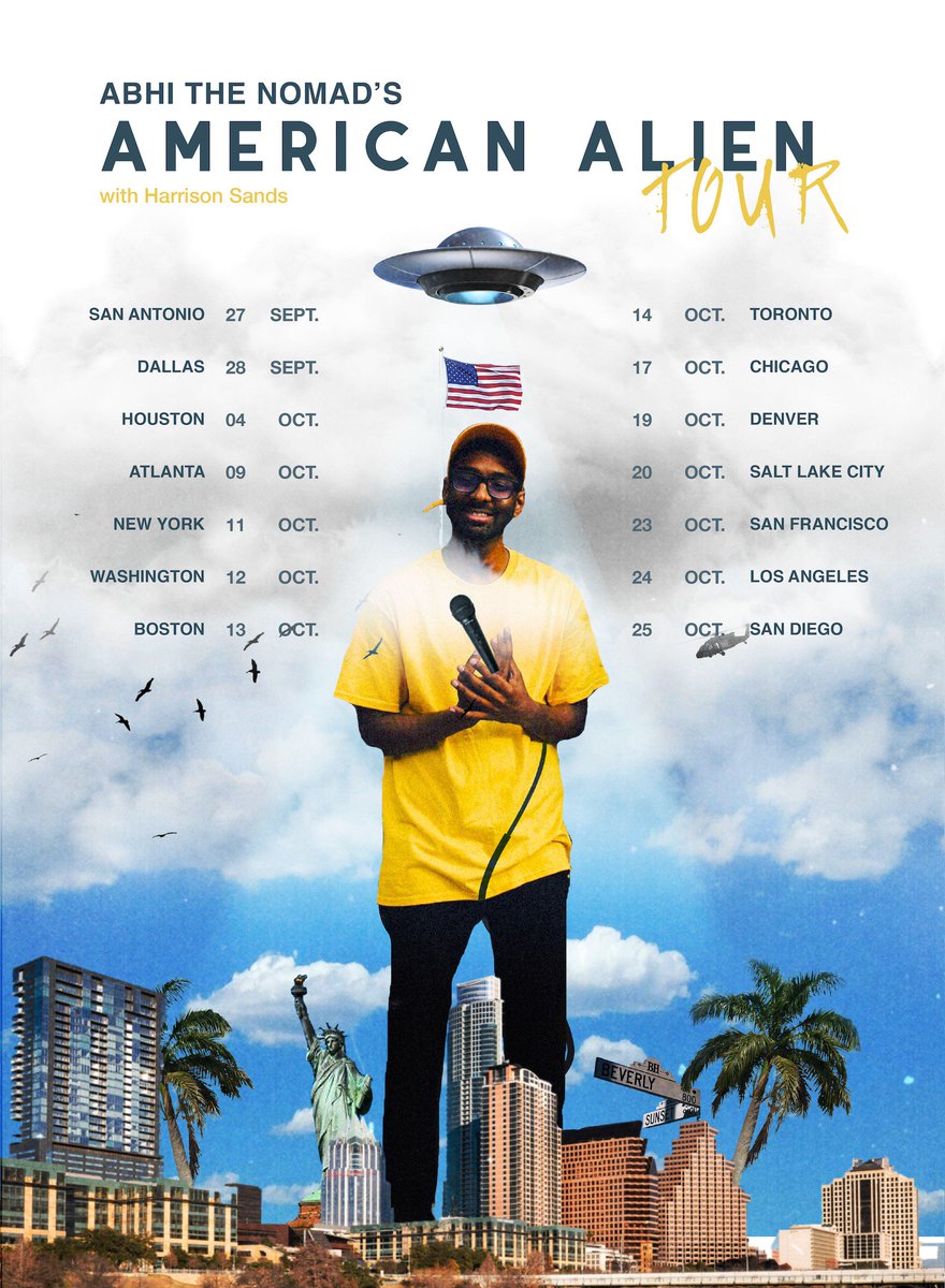 Going on tour, tickets available this Friday