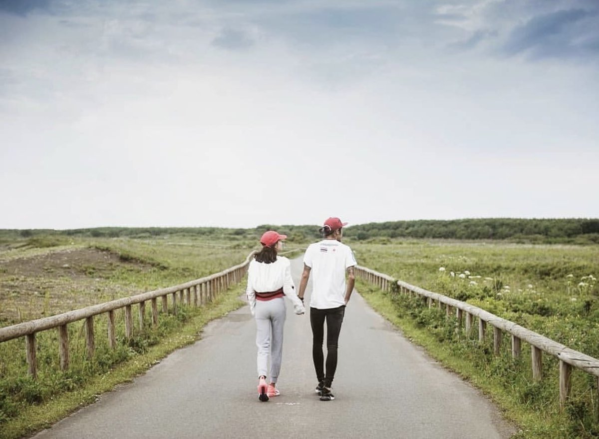 If you wanna walk, I walk beside you
If you wanna run, I run with you :)