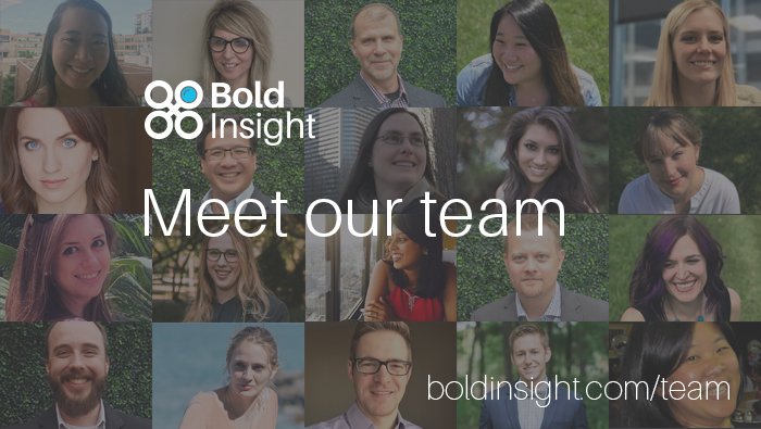 bold_insight's tweet image. Have you met our amazing #team? #weareBold #loveyourjob boldinsight.com/team/