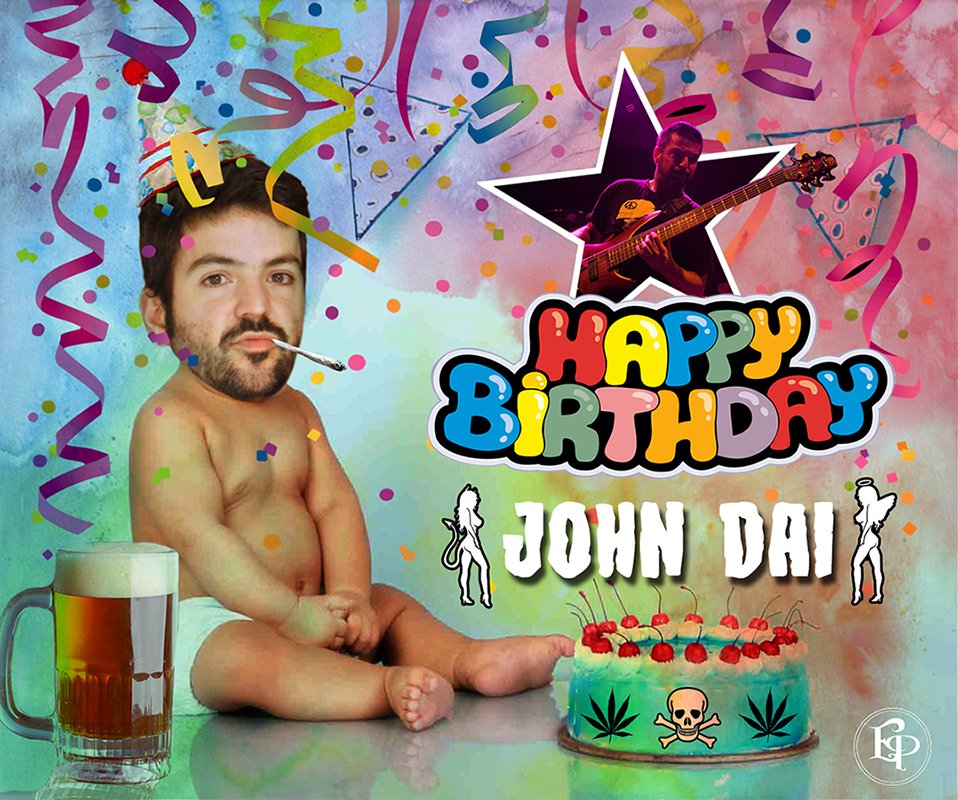 Feliz cumple JOHN DAI !!!!
Forever young, a celebrar broder ;)